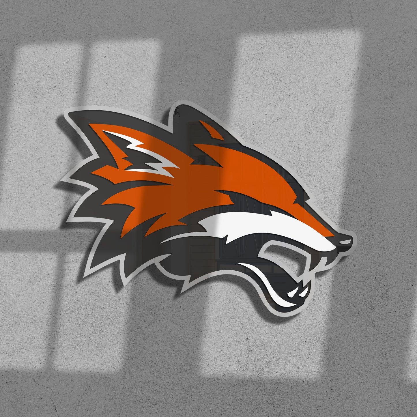 Custom 3D Fox Logo