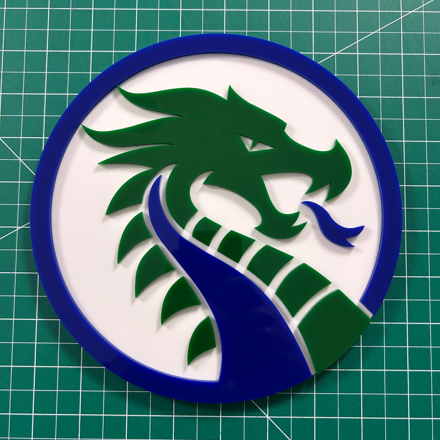 Custom 3D New Braunfels Long Creek Dragons