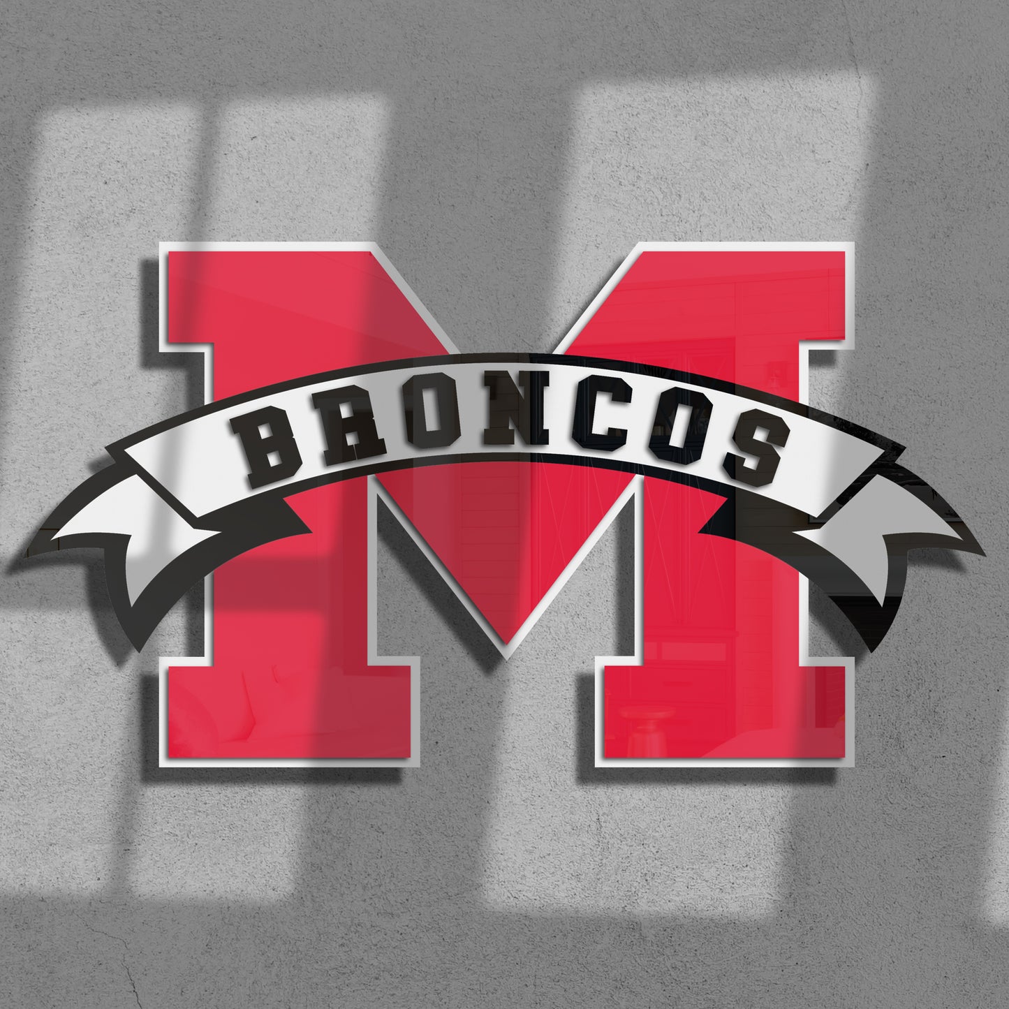 Custom 3D Middleburg Broncos