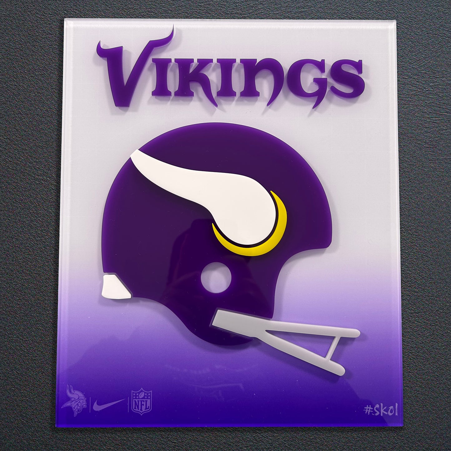 Minnesota Vikings Retro 2-Bar